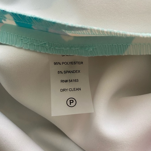 Calvin Klein Pink and Orange Off-Shoulder Sheath Dress - Picture 12 of 13